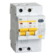 Диференційний автомат IEK АД12 2P 40А 100мА хар-ка C тип AC міні-фото